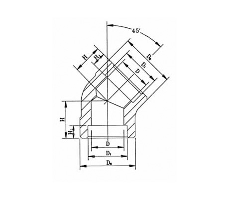 鋼管用插入焊接式接頭